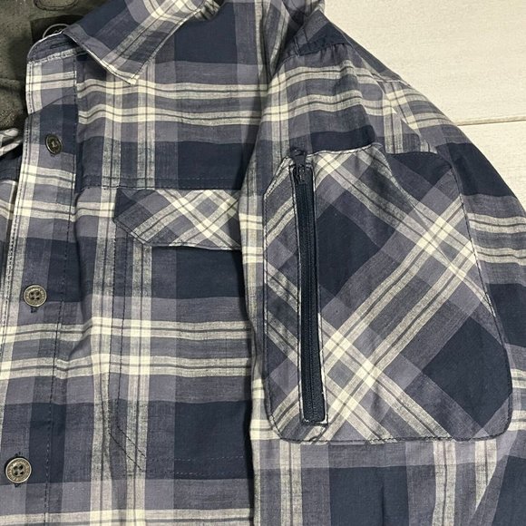 Wrangler Mens Button Up Shirt Multicolor Plaid Size XL Regular Fit‎ Long Sleeve - Picture 7 of 12